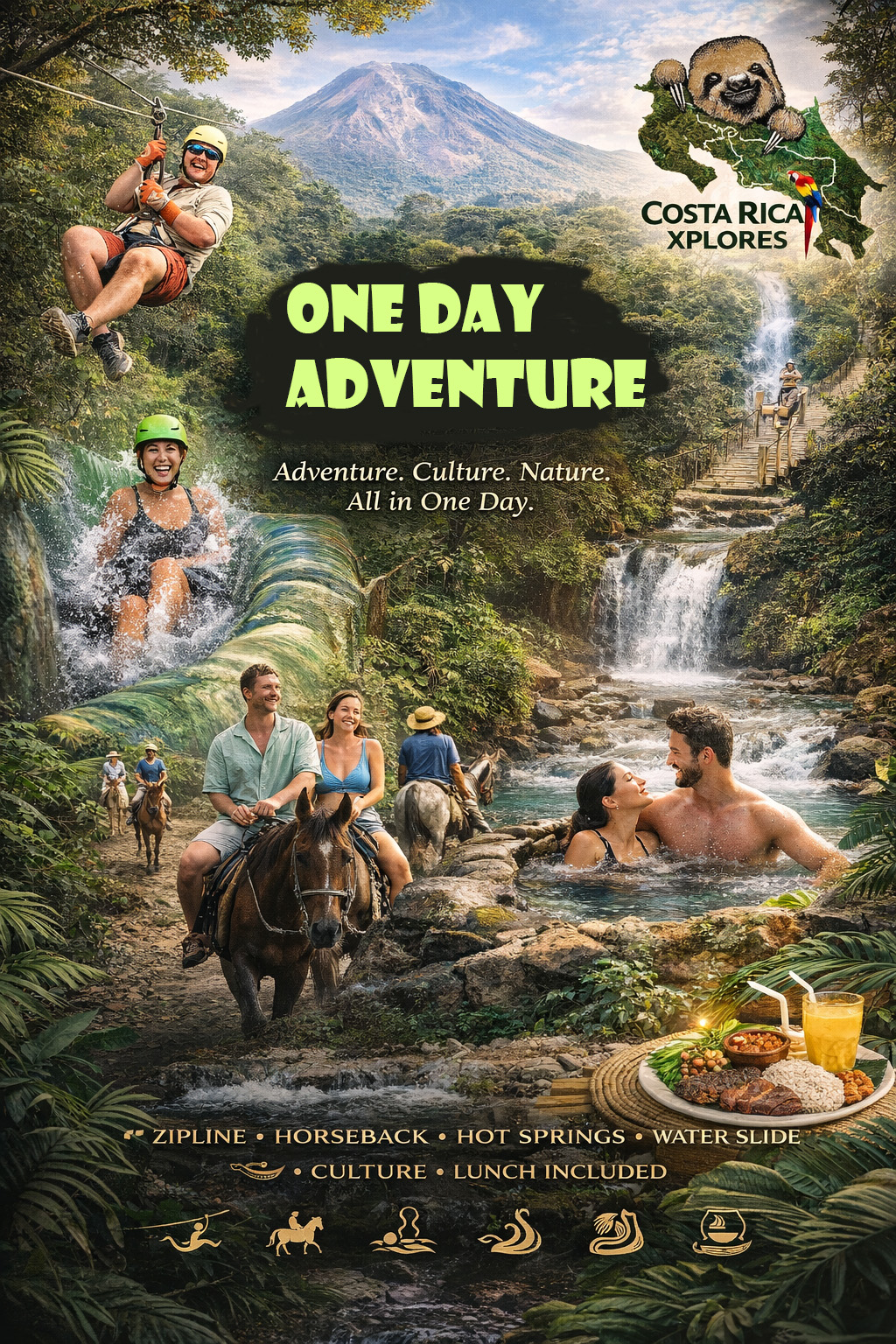 REAL COMBO TOUR BY COSTA RICA XPLORES